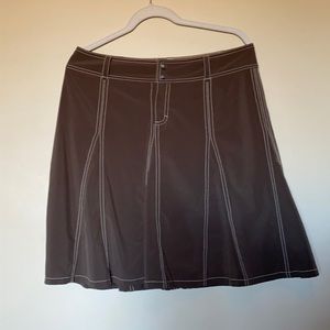 Brown skort